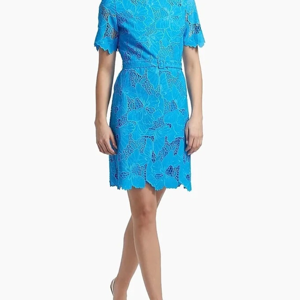 Elie Tahari Clover Butterfly Lace Dress / MSRP $475 / Size 4 / NWT